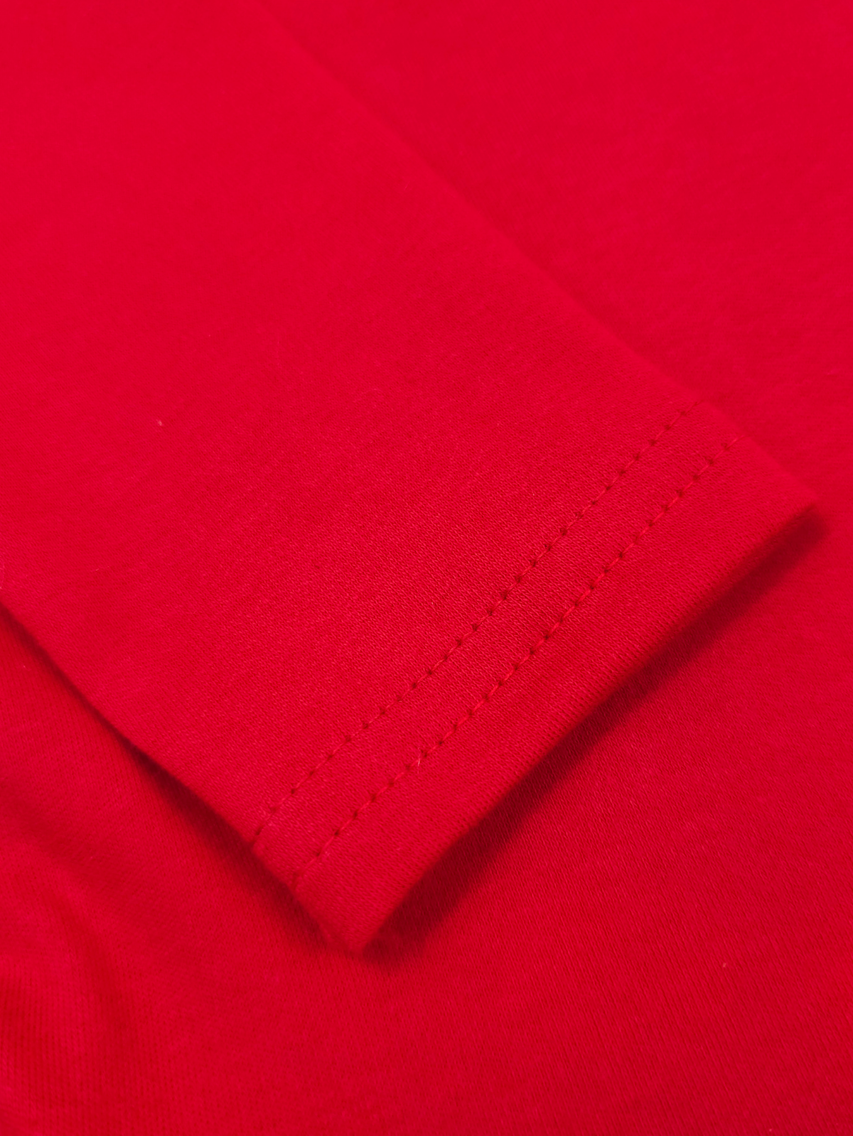 Body Infantil Bebê Menina Vermelho com Gola Cereja Manga Longa 100% Algodão