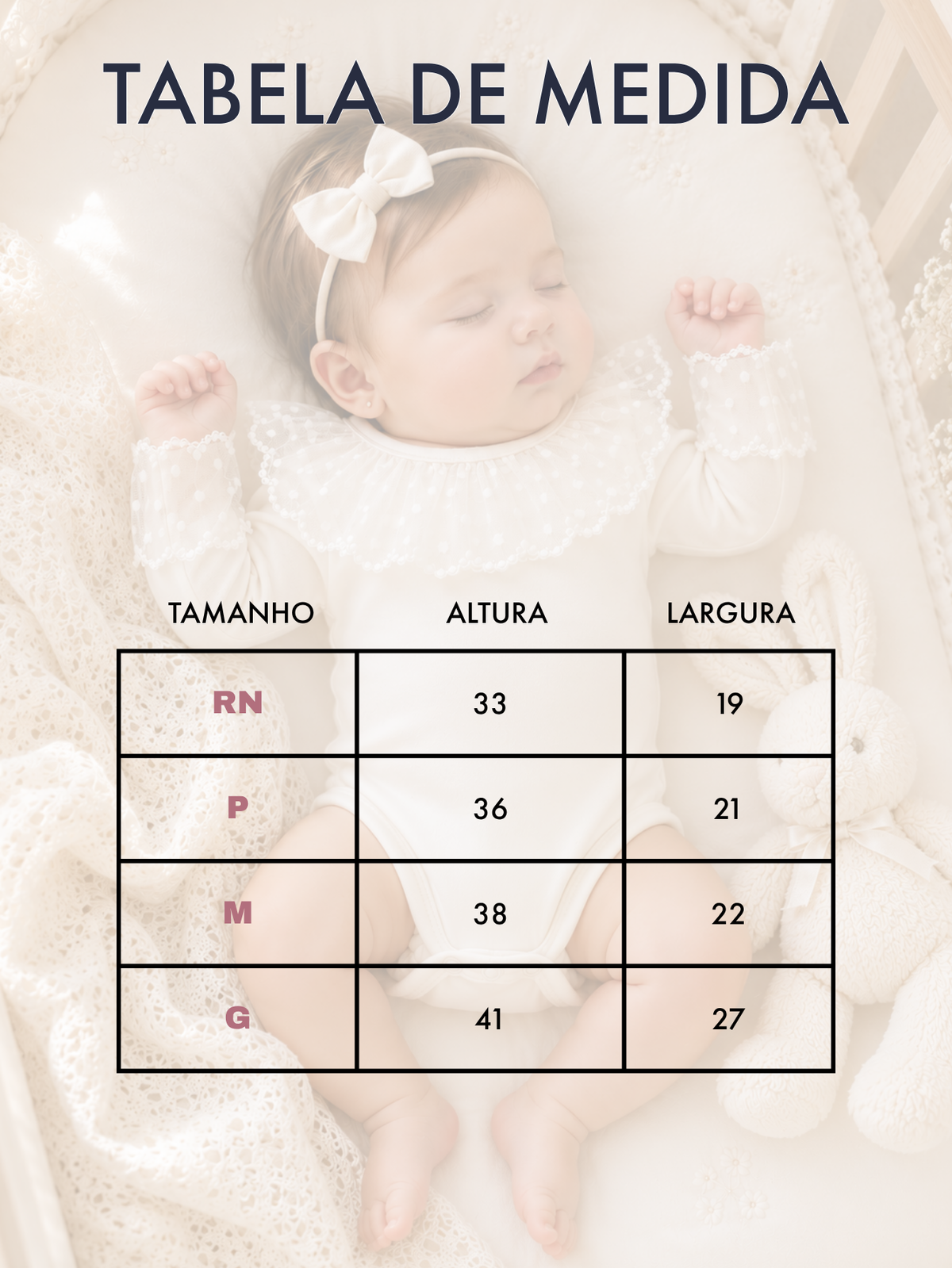 Body Menina Infantil Off-White Gola Rendada 100% Algodão Manga Longa RN ao G