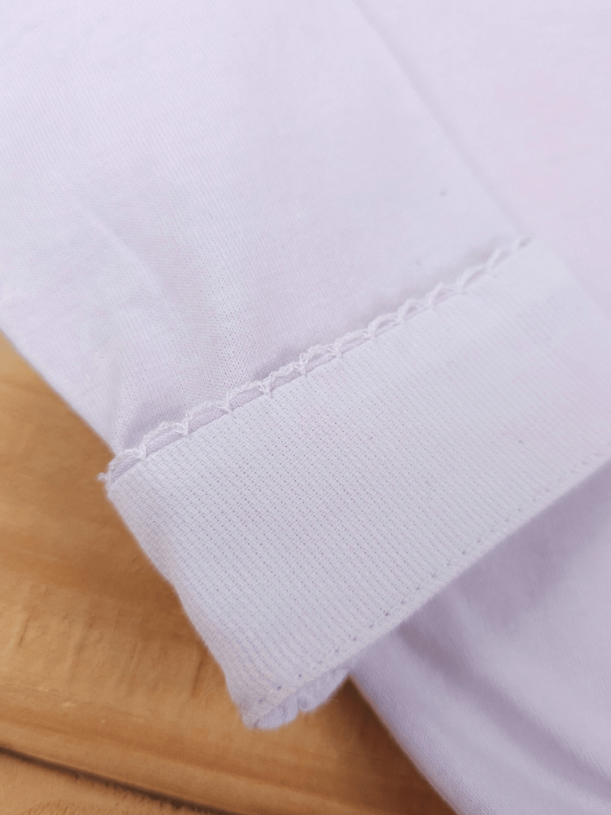 Body Bebê Menina Branco com Gola Picueta Delicado Manga Longa 100% Algodão