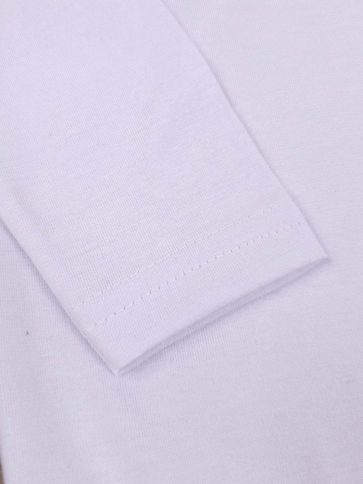 Body Bebê Menino Branco com Gola Polo Trigal Café Manga Longa 100% Algodão