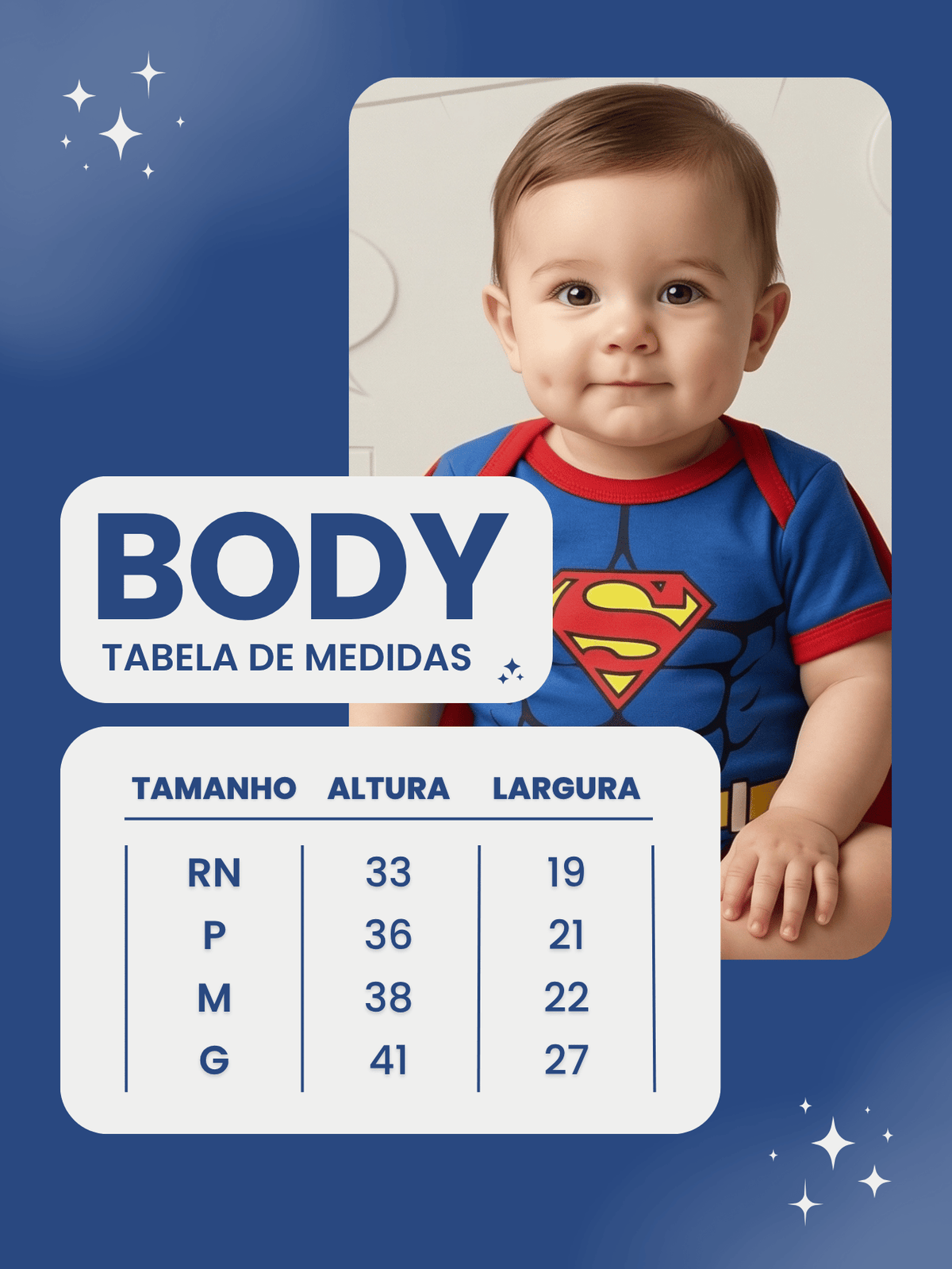 Body Bebê Mesversario Menino Superman E Capa Fantasia Temática