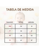 Body Infantil Menina 100 Algodão – Gola Bordada – RN ao G