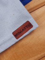 Conjunto Bebê Menino Verão Camiseta Azul Royal e Short Linho Azul