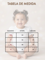 Body Bebê Menina 100% Algodão Gola Rendada Manga Curta RN ao G