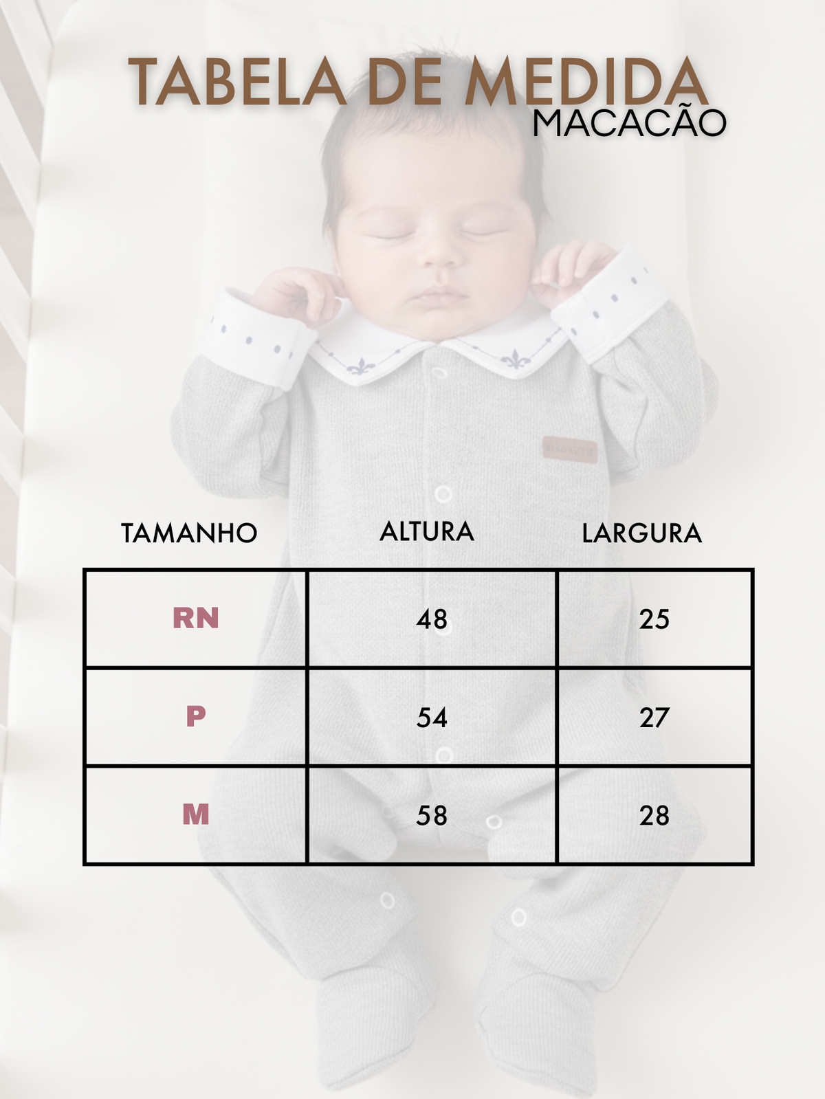 Saída de Maternidade Menino Gola Bordada 100% Algodão