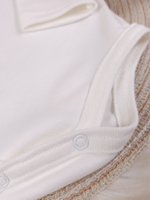 Body Bebê Menina Algodão – Gola Bordada Rococó – Maternidade