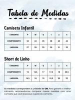 Conjunto Bebê Menino Verão Camiseta Azul Bebê Short Off-White