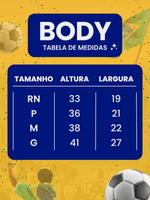 Body Infantil Bebê Brasil Menino E Menina Em Algodão Premium