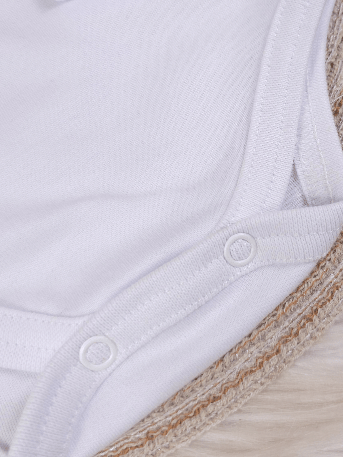 Saída de Maternidade Body Infantil Bebê Menina Gola Bordada Rococó