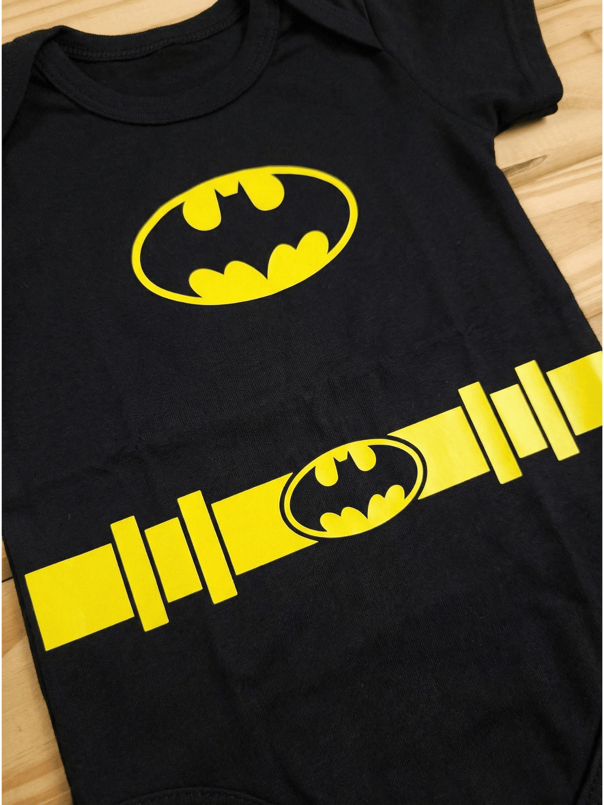 Body Bebê Menino Batman Mesversário Fantasia com Capa