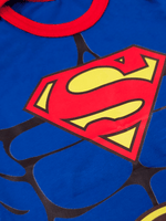 Body Bebê Menino Mesversario Superman Fantasia Temática 100% Algodão
