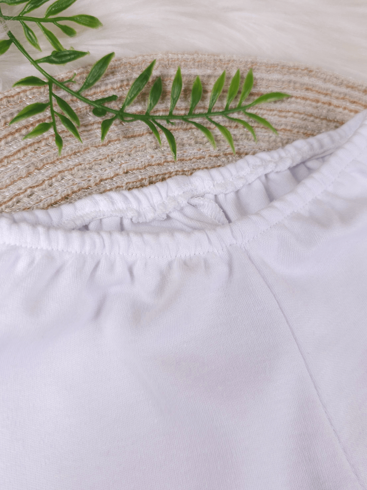 Calça Culote Bebê 100% Algodão com Cós Elástico Confortável