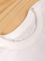 Conjunto Bebê Menino Verão Camiseta Algodão 100% + Short Linho Off-White (0-4)