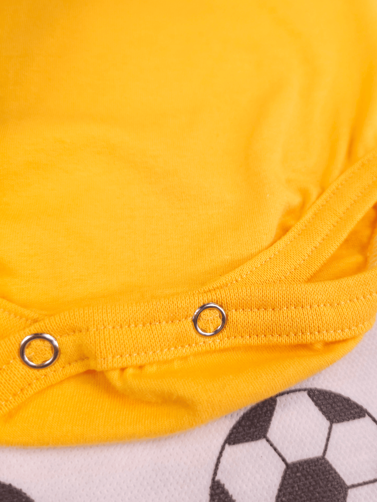 Conjunto Roupa Infantil Menina Body Brasil Amarelo e Short Babadinho Bebê