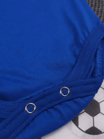 Conjunto Bebê Menina Brasil Body Azul E Short Babadinho 100% Algodão