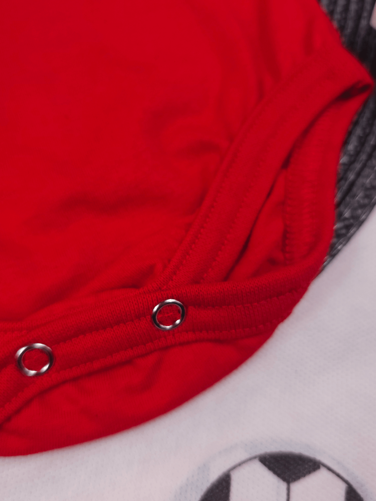 Conjunto Bebê Menino Body Vermelho Brasil Com Short Amarelo De Malha