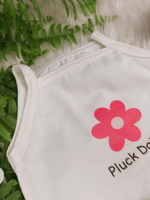Conjunto Infantil Bebê Menina Floral com Short Babadinho Vermelho